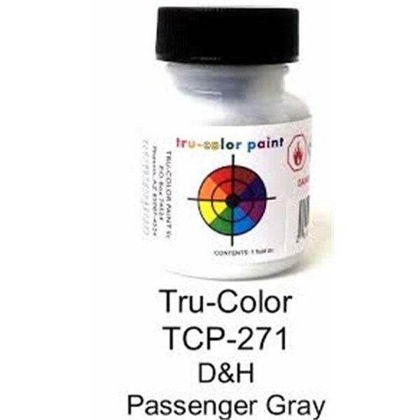 Tru-Color Paint Tru-Color Paint TCP271 1 oz D&H Passenger Car; Gray TCP271 - main